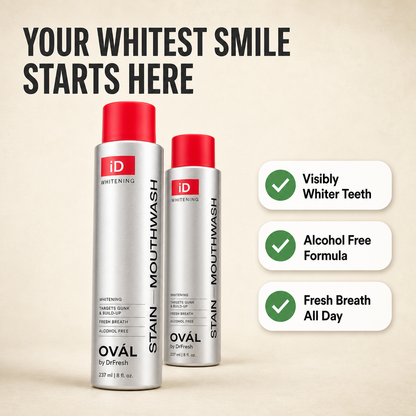 Ovál iD Stain Whitening Mouthwash
